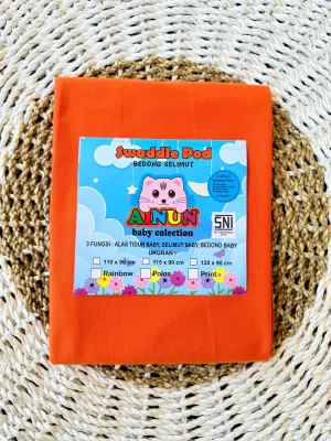 ECER Bedong Bayi AINUN SNI Pernel Bayi Jumbo Bahan Adem UK 110x90 CM