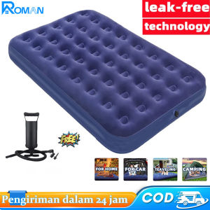 CUTEHOME Matras Tidur Kasur Angin Pompa Tiup Double Air Bed