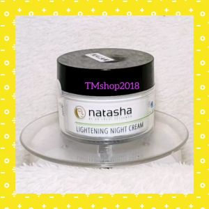 Natasha Skincare Lightening Night Cream 10 gram by dr Fredi Setyawan Original Krim Malam Pencerah Pemutih