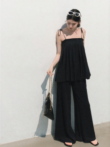 OAKMOO | Áo Thun Linen Không Tay Dây Rộng