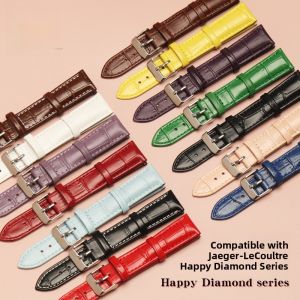 Woalmorn | Chopard Compatible Leather Watch Band with Alligator Print