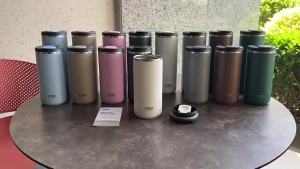 TYESO | TYESO 600ML Outdoor Sport Vacuum Flask Stainless Steel Thermos Bottle Travel Insulated Cup Keeps Cold and Heat Thermal Mug