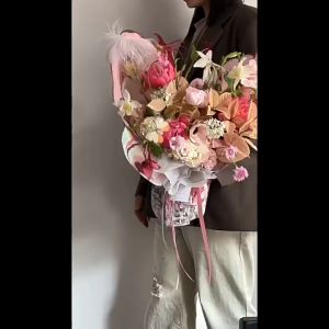 10Set/20 Lembar Kertas Buket Butterfly Wings Sayap Kupu Kupu Flower Wrapping Cellophane KB56