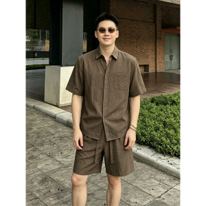 OUMULONG | Bộ Đồ Linen Mỏng Thoáng Khí Chống Nắng