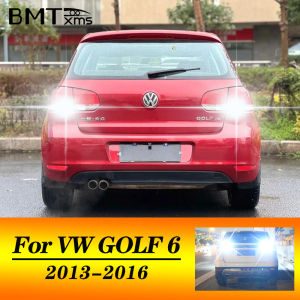 BMTxms 2PCS T15 W16W LED Canbus For VW Volkswagen GOLF 6 Convertible(517) 2013 2014 2015 2016 Reverse Light Bulbs Backup Lamp