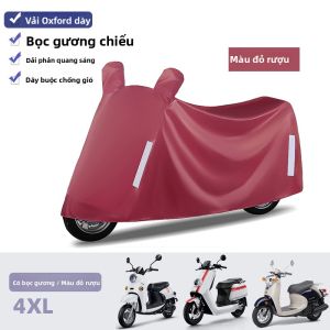 HELLOLEIBOO | Vỏ Bảo Vệ Xe Đạp Điện Chống Nước Che Bụi Toàn Diện