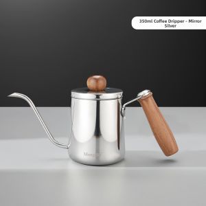 MONGDIO | Long-spout Hand Pour Coffee Pot Stainless Steel