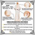 ALIFAH Mukena Terusan Dewasa Bahan Sutra Paris Prada premium Renda Mewah Jumbo Terbaru Full Bordir. 