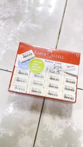 Faber-Castell ยางลบยกกล่อง 60 ก้อน/กล่อง 187311 รุ่น