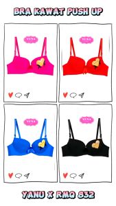 YANU x RMQ | Bra Kawat Push Up Tebal RMQ 832 | Size 34B-38B
