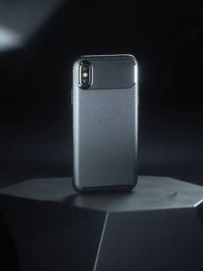 Case Oppo A52 A92 A72 Autofocus Synthetic Silicon Fiber Softcase TPU Protective Carbon