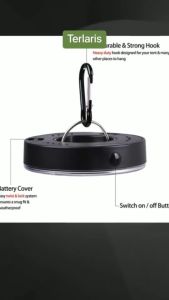 PROMO TaffLED Lampu LED Camping Tenda Gantung Waterproof Emergency COB Natural White super terang