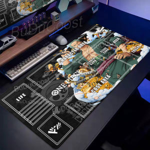Bandai | One Piece Playpad Battle Mat Opcg Single Player Board Game Card Duel Plate Mousepad Boy Gift Toys 600X350mm keyboard accessories