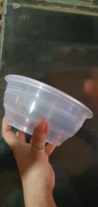 [HCM]Lốc 50c hộp nhựa + NẮP đựng phở 250ml 350ml 500ml 750ml 1.000ml HỘP TRÒN THỐ DÀY