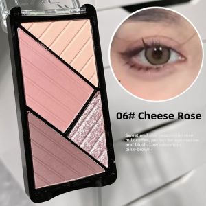 Los Angeles Girl Quad Eye Shadow Palette Pearl Matte Earth Tone Smoky Portable Affordable New 2024 Color Eye Makeup Tool