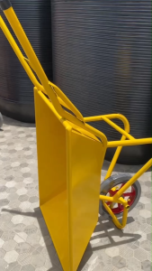 รถเข็นปูน รุ่นหนา 1มิล ด้ามจับ 3/4 ล้อ 12" รับน้ำหนัก 200กก. รถเข็นล้อเดี่ยว- ล้อคู่ ทนทานเเข็งแรง