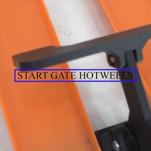Custom Simple Start Finish Gate Hotwheels Diecast Track Pintu Setar 3D Printed