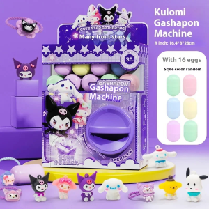 Childrens New Cartoon Sanrio Gashapon Machine DIY Surprise Fun Doll Funny Egg Kuromi Blind Box Toy