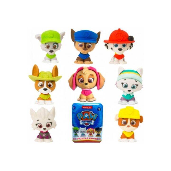 Puzzle Palz Paw Patrol 3D Erasers (Blind Packs)