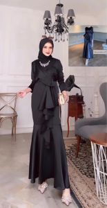 {READY LANGSUNG KIRIM} CHAVA DRESS SILK SATIN PREMIUM - DRESS PITA BESAR DRESS LEBARAN DRESS KONDANGAN TERBARU BEST SELLER NAALA COLLECTION