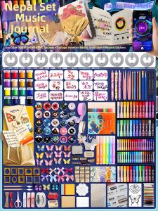 Music Theme NFC Enabled Notebook Set