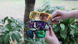 karos | Karos Graffiti Polarized Sunglasses UV400 Protection Men Women Outdoor Driving Glasses Sports Eyewear for Baseball And Softball