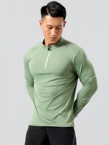 GJSPORTPRO | Quick Drying Elastic High Collar Training Jersey