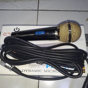 G116 Mikrofon Dinamis Asli Crimson Mic Mik Pro Karaoke 4-5m Kabel Audio Sound Vokal Panggung Studio (EXPORT)