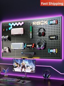 WUBUWEI | Perforated Wall Mounting Display Shelf