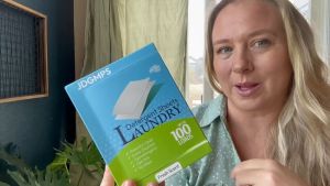 Laundry Detergent Sheets Fresh Scent Powder Eco Detergent Biodegradable 50 Sheets 100 Loads 11x14cm