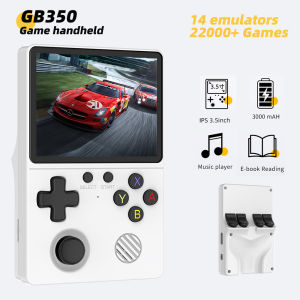 GB350 game console has over 20000 built-in games and supports functions such as e-books music players video players etc
