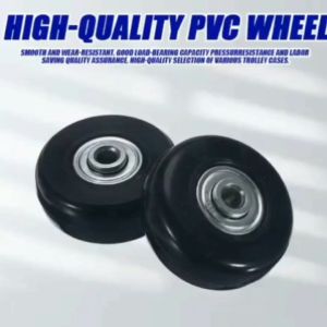 4Pcs Suitcase Luggage Wheels Replacement 40-50MM Rubber Wheels Repair Kit Axles Deluxe Silent Roller