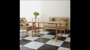 50PCS Wood Grain Vinyl Floor Sticker 30X30CM Removable Self Adhesive PVC Tiles Mat Waterproof Flooring Stickers