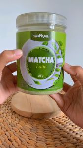 Safiya Matcha Latte 400 Gr Bubuk Minuman Pure Matcha Powder