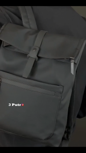 Tas Ransel Pria Banyak Ruang Tas Laptop Pelajar dan Mahasiswa Backpack Perjalanan Bisnis Warna Hitam 1320