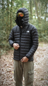 JAKET GUNUNG GELEMBUNG JAKET PUFFER DACRON HANGAT JAKET HOODIE LOKAL