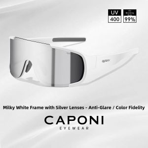 CAPONI | Non-slip Windproof Sports Sunglasses for Hiking and Climbing Female 2026 New