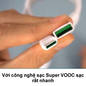 Cáp sạc nhanh OPPO Super VOOC Type- C 5A sạc nhanh 65W -120W - Zin hãng bóc máy. sạc Super Dart Realme