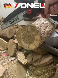 🔥รับประกัน 10 ปี🔥เลื่อยไฟฟ้าไร้สาย 36v เลื่อยไฟฟ้าแบต 6 นิ้ว เลื่อยไฟฟ้า 2200W เลื่อยโซ่ไรสาย เลื่อยตัดไม้ เลื่อยยนต์