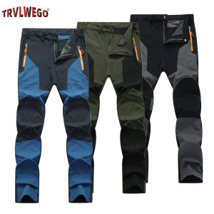 Summer Quick Dry Mens Hiking Pants Tech Outdoor Trekking Climbing Fishing Trousers for Camping Travel Leisure