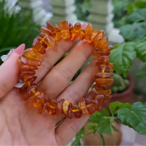 Q522 - Vòng hạt vô định lớn Hổ Phách cho nam nữ phong cách phóng khoáng size hạt từ 13mm đến 17mm ko kén mệnh - Phong Thủy TUDO