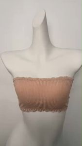 สปอร์ตบา เกาะอก ฟองน้ำสามารถถอดออกหรือเสริมได้ ช่วยเสริมประสบการณ์ แต่งขอบลูกไม้ M7631