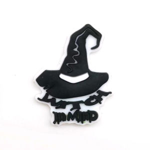 Mesuca | Cartoon Villain Hocus Pocus PVC Shoe Charms Witch Magic Cauldron Owl Book Detachable Clog Shoe DIY Decor Accessories Gift