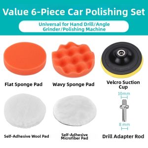 JUQUAN | Wool & Sponge Polishing Head Polisher