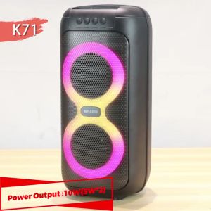 Speaker Bluetooth Portable TWS Karaoke Pulsating LED Max Output Power 20W EXTRA BASS Speaker