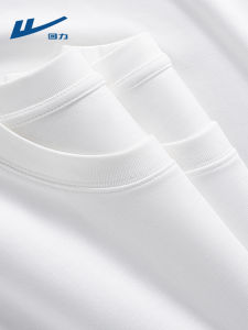 Pure Cotton Short Sleeve T-Shirt Mens Style Two-Needle Stitching Breathable Casual round Neck Top for Daily Wear Summer New