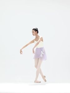 FULLBELIEF | Purple Adult Ballet Practice Skirt Irregular One-Piece Short Skirt