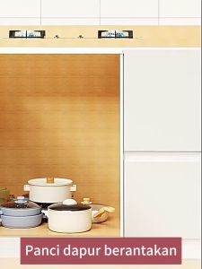 Rak Panci 7 Susun, Rak Kolong Dapur, Aksesoris Dapur Praktis, Rak Pot Dapur, dan Rak Bumbu Dapur