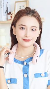 CROSSTO Portable Neck Fan Bladeless Fan Student Office Sports Neck Hanging Fan Ventilador Abanicos Cooling USB Rechargeable