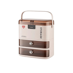 Secure Large Capacity Pill Organizer Home Medication Box
